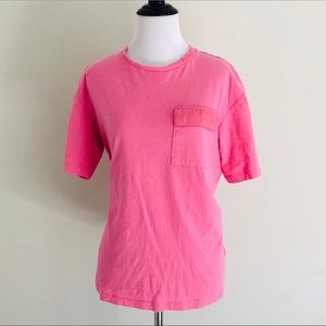 🧨 4/$25 Pink T-shirt w / Single Front Pocket